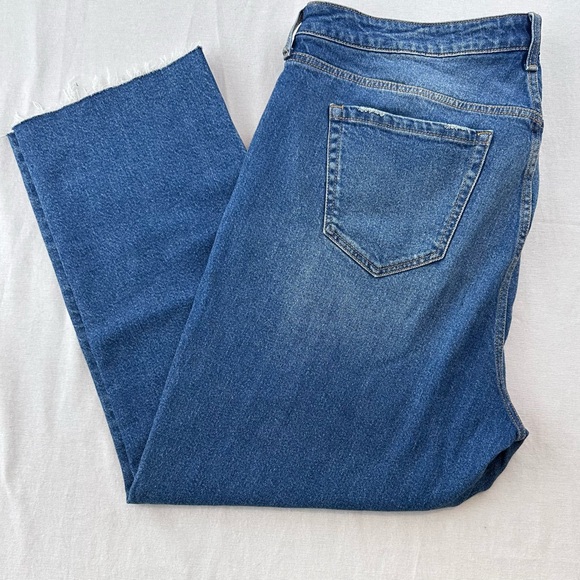 Torrid Distressed Blue Denim Jeans - Picture 2 of 14